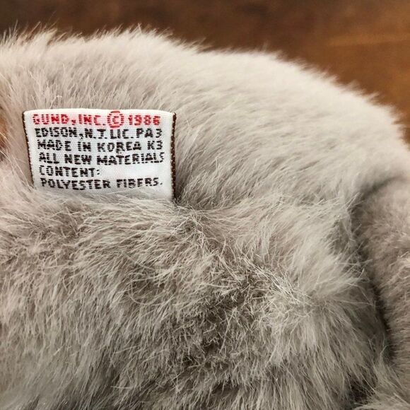 Gund Mammoth Plush Toy 11" - Picture 4 of 5